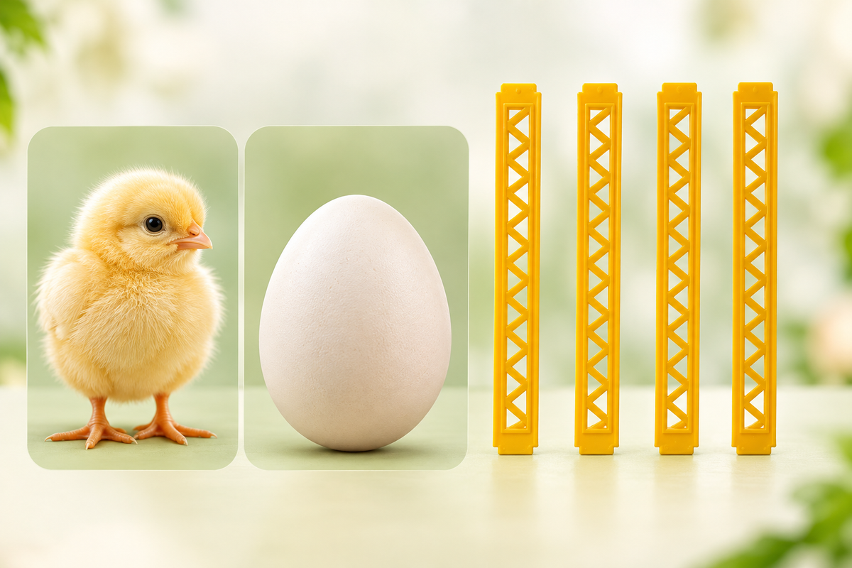 Adjustable Dividers for Different Egg Sizes