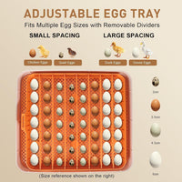 ZemiroHatch Series 4 ★ 56-Egg Incubator for Serious Breeders with Full Automation, Minimal Maintenance, Precision Control & Chick-Safe Design