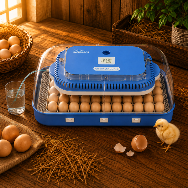Zemiro Pro 70-Egg Incubator for Professionals & Breeders with Full Automation, Minimal Maintenance, Precision Control & Chick-Safe Design