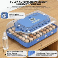 ZemiroHatch Series 4 ★ 70-Egg Incubator for Serious Breeders with Full Automation, Minimal Maintenance, Precision Control & Chick-Safe Design