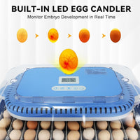 ZemiroHatch Series 4 ★ 70-Egg Incubator for Serious Breeders with Full Automation, Minimal Maintenance, Precision Control & Chick-Safe Design