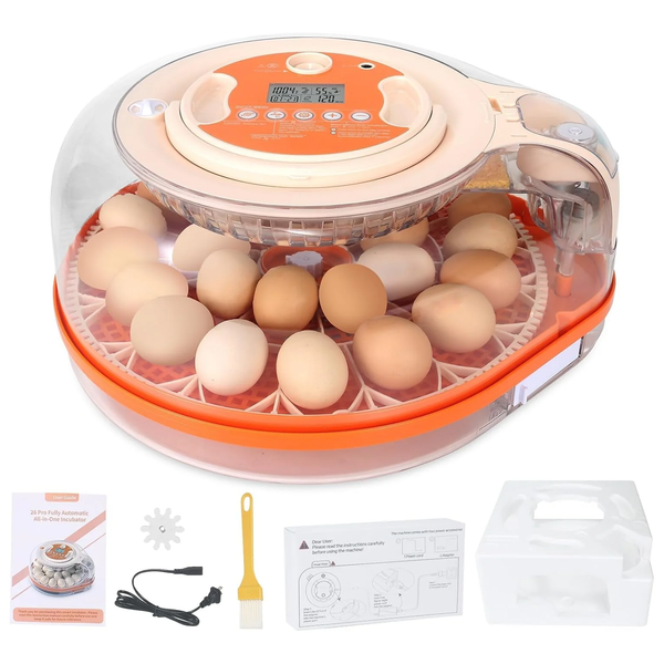 Zemiro Premium 26-Egg Incubator for Professionals & Breeders with Bottle-Free Design, Full Automation, Precision Control & High Hatch Rates - secondary