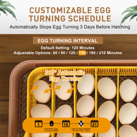 ZemiroHatch Series 4 ★ 56-Egg Incubator for Serious Breeders with Full Automation, Minimal Maintenance, Precision Control & Chick-Safe Design