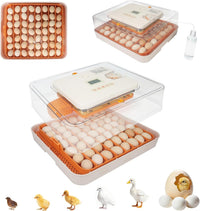 ZemiroHatch Series 4 ★ 56-Egg Incubator for Serious Breeders with Full Automation, Minimal Maintenance, Precision Control & Chick-Safe Design