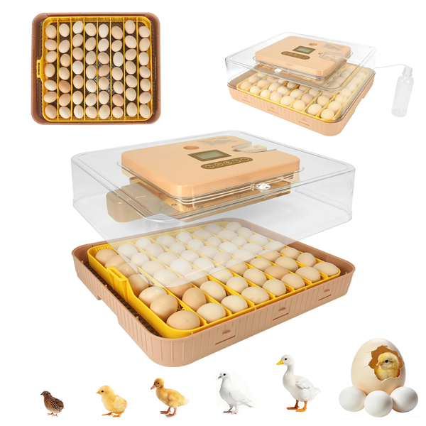 Zemiro Pro 56-Egg Incubator for Professionals & Breeders with Full Automation, Minimal Maintenance, Precision Control & Chick-Safe Design - secondary