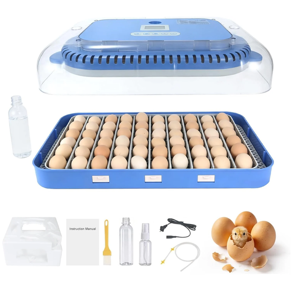 Zemiro Pro 70-Egg Incubator for Professionals & Breeders with Full Automation, Minimal Maintenance, Precision Control & Chick-Safe Design - secondary