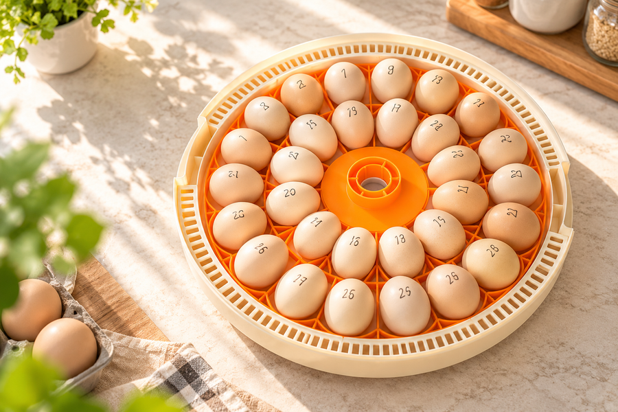 Automatic Egg Turning